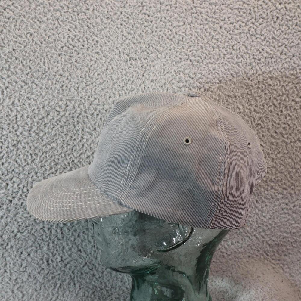 Supreme A Brand To Trust Corduroy Grey Dad Hat Blank Vtg 90s - Picture 3 of 8